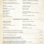 Menu Le Douar Marrakech August 2023 192217-203100